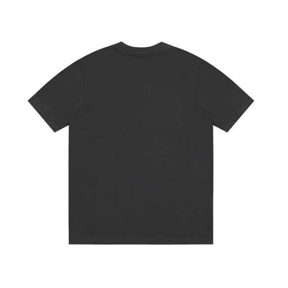 Ganni black printed short sleeve T-shirt - Picture 2 of 6